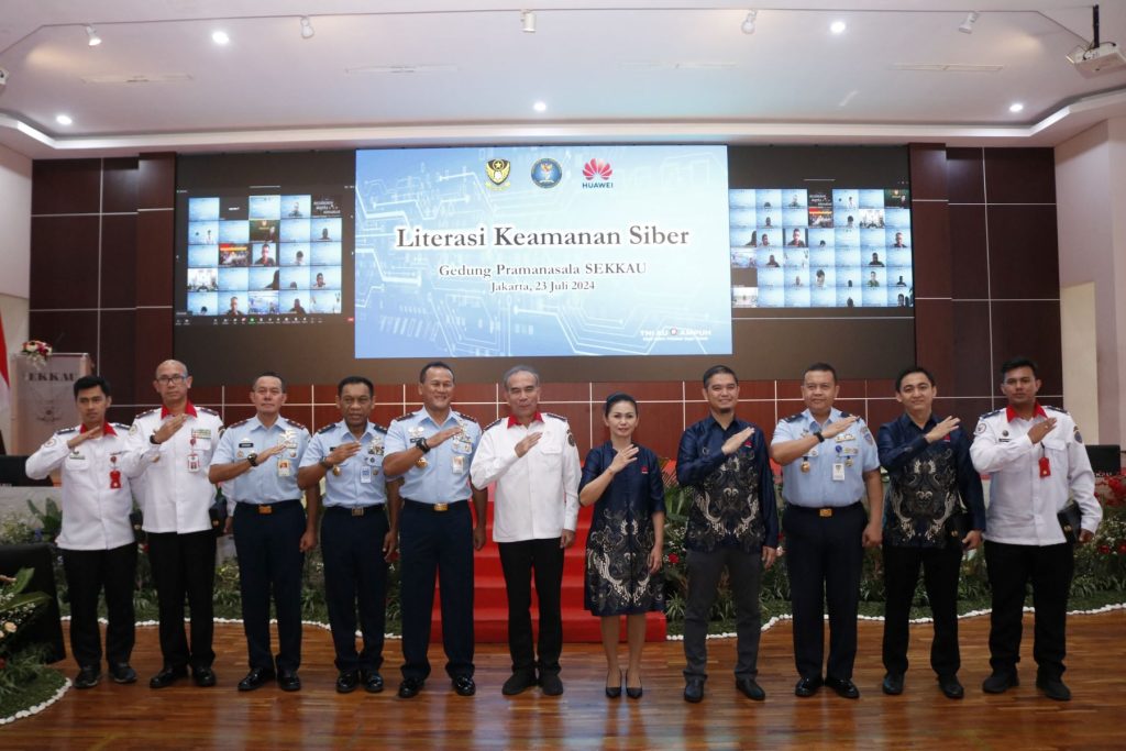 TNI AU Adakan Pelatihan Keamanan Siber
