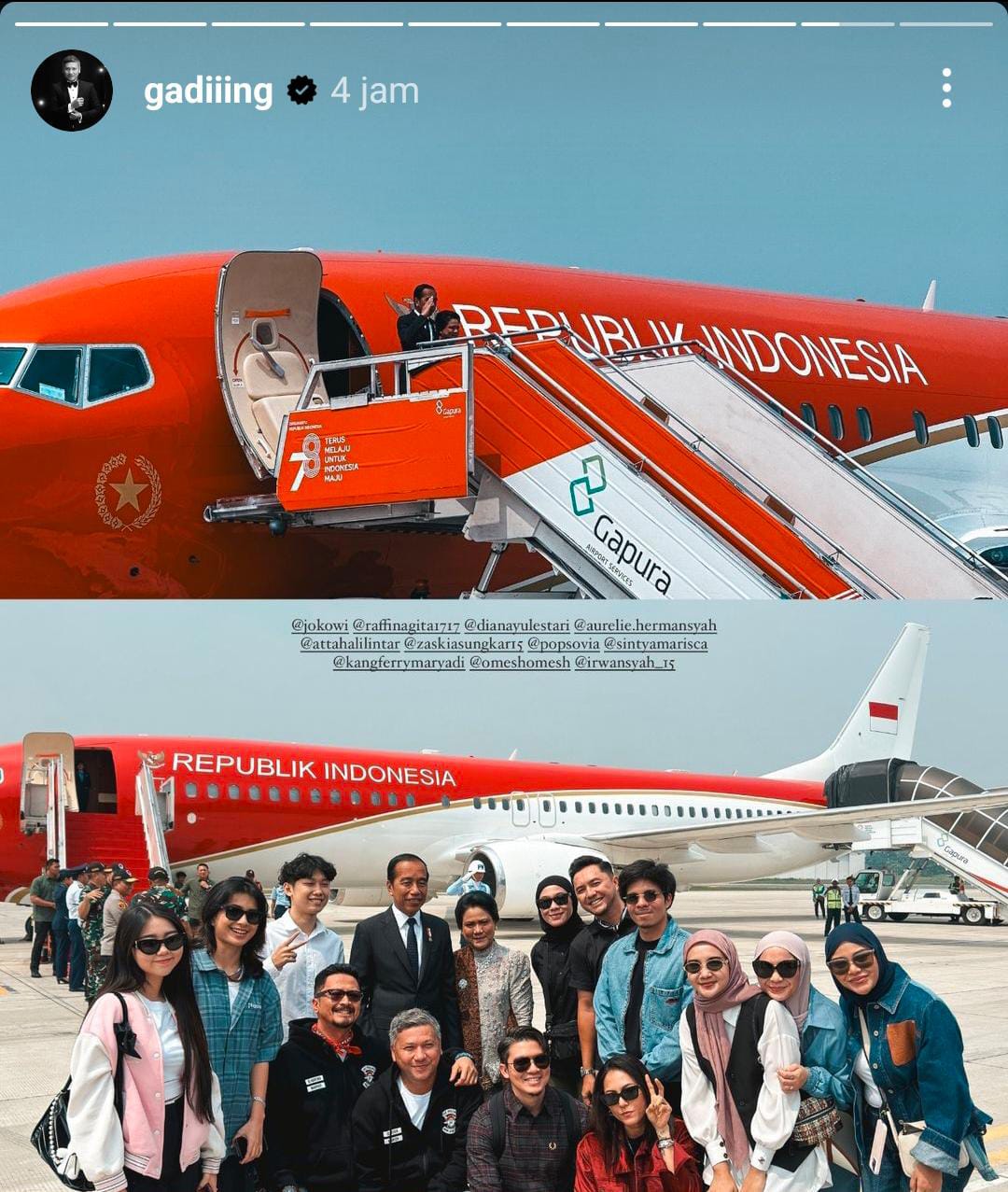 Presiden Jokowi Ajak Deretan Artis dan influencer ke IKN