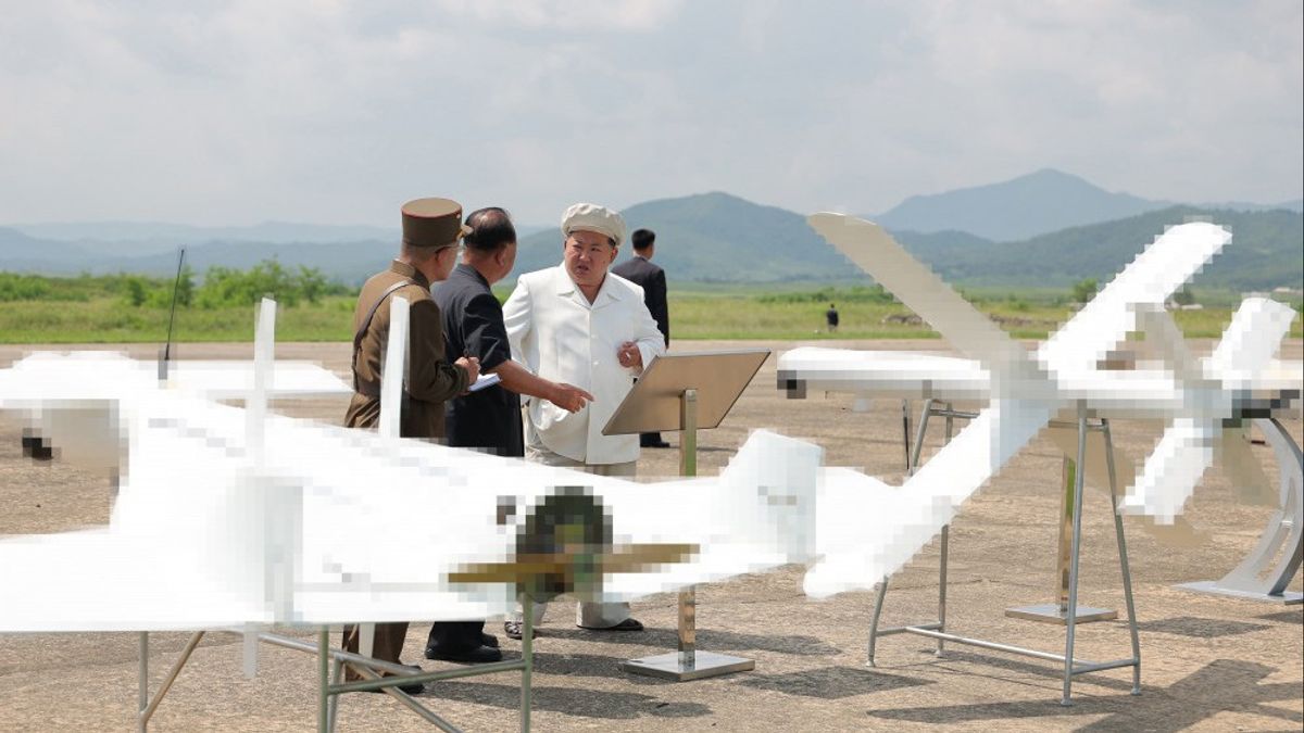 Korea Utara Uji Coba Drone Bunuh Diri