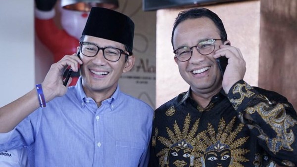Anies Baswedan dan Sandiaga Uno Bertemu di Acara Perindo: Momen Reuni yang Hangat