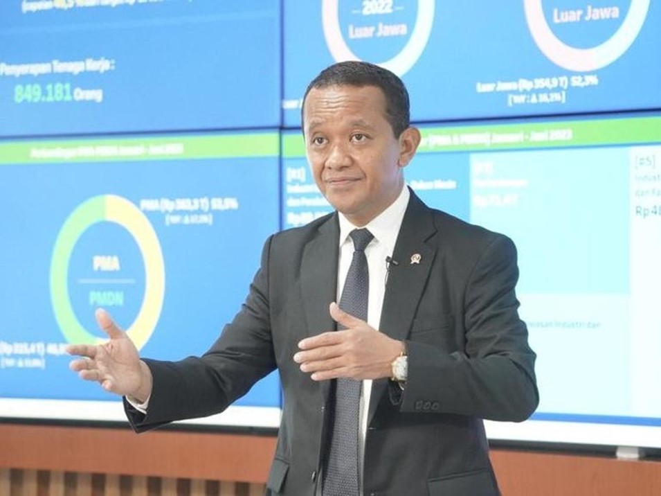 Menurut Bahlil, Pertumbuhan Ekonomi Indonesia yang Terbaik di Dunia
