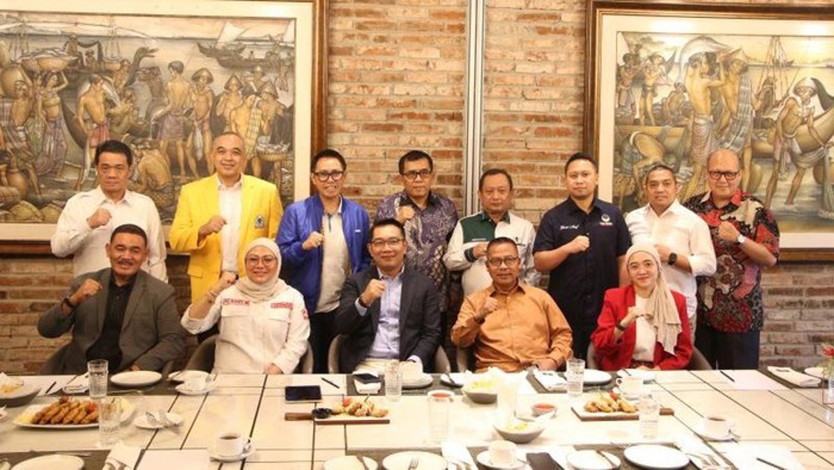 Ridwan Kamil Didukung 12 Parpol di Pilgub Jakarta