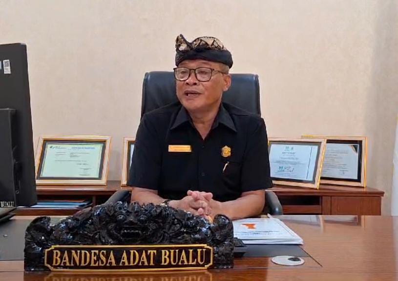 I Wayan Mudita, S.H., Tokoh Adat Desa Bualu Mendukung KTT IAF dan HLF MSP 2024 di Bali