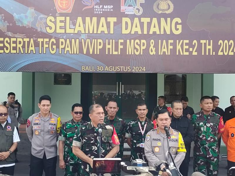 TNI dan Polri Laksanakan Tactical Floor Game Jelang KTT IAF II dan HLF MSP 2024 di Bali