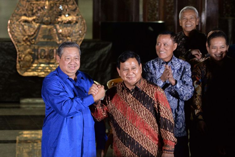 Kunjungan Tertutup SBY ke Prabowo Di Kertanegara