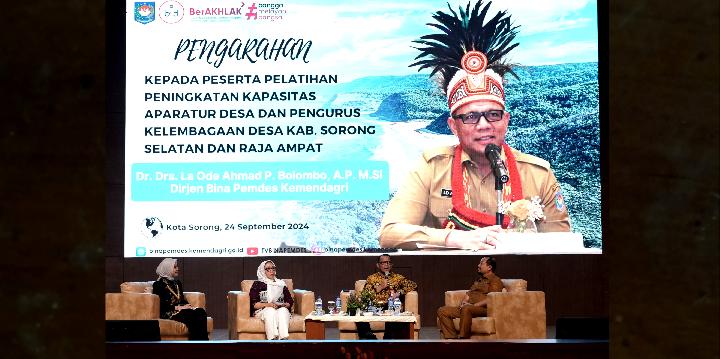 Kemendagri Latih Aparatur Desa Ciptakan Desa Bahagia Dan Cegah Urbanisasi