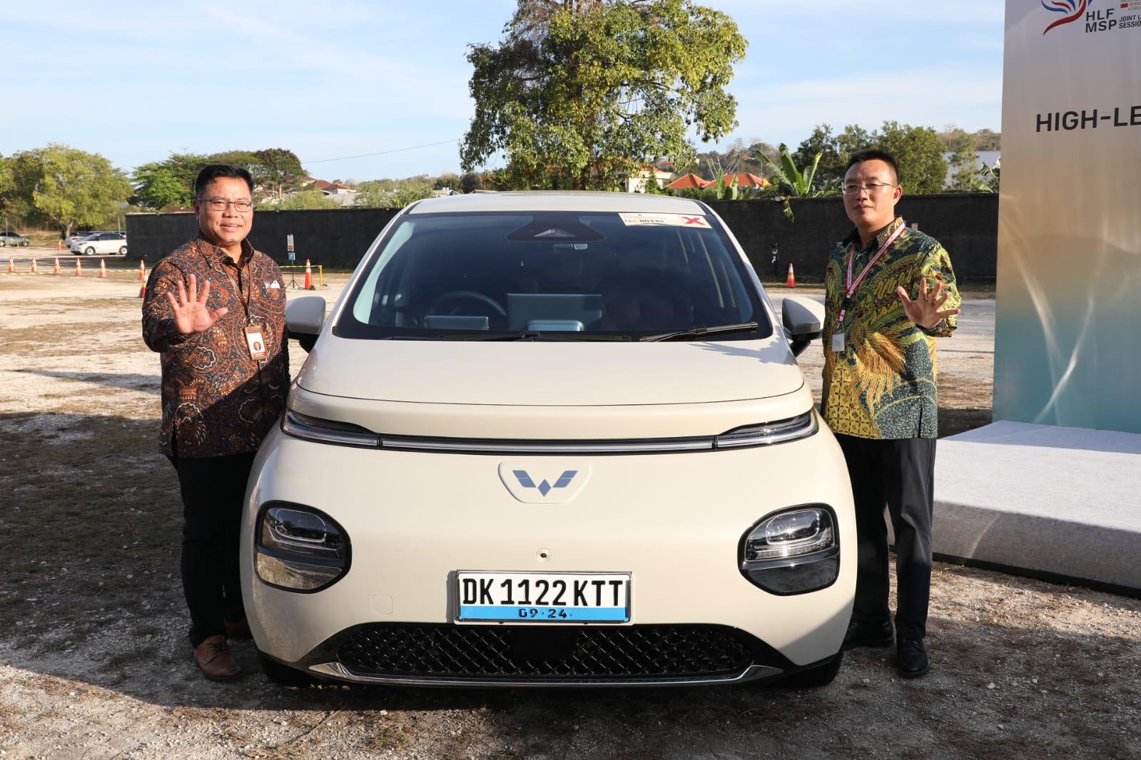 Kemensetneg Siapkan 158 Mobil Listrik Wuling untuk Dukungan Transportasi HLF MSP dan IAF ke-2 Tahun 2024