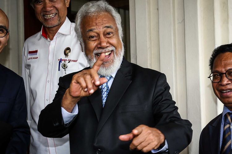Kedatangan Perdana Menteri Timor Leste, Xanana Gusmao, di Bali untuk Hadiri KTT IAF dan HLF MSP