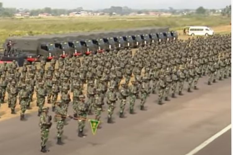 500 Warga Sipil Resmi Jadi Komponen Cadangan Matra Darat di Kalsel