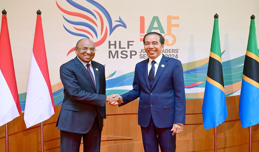 Presiden Indonesia dan Presiden Zanzibar Bahas Kerja Sama Ekonomi dan Pariwisata