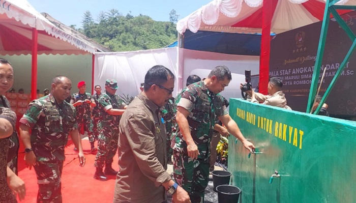Program Manunggal Air: TNI AD Ciptakan 2.700 Titik Air Bersih