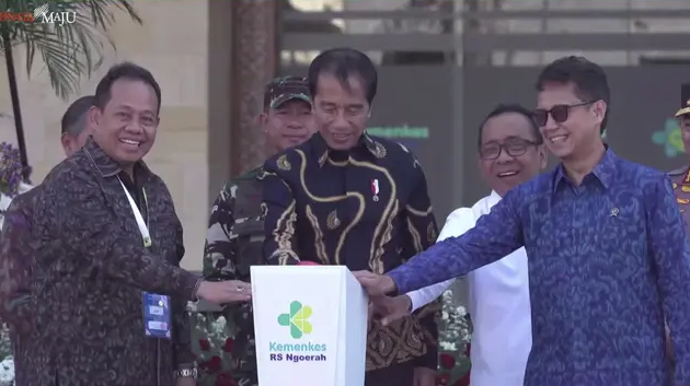 Peresmian Gedung Pelayanan Kesehatan Ibu dan Anak RS Ngoerah Denpasar
