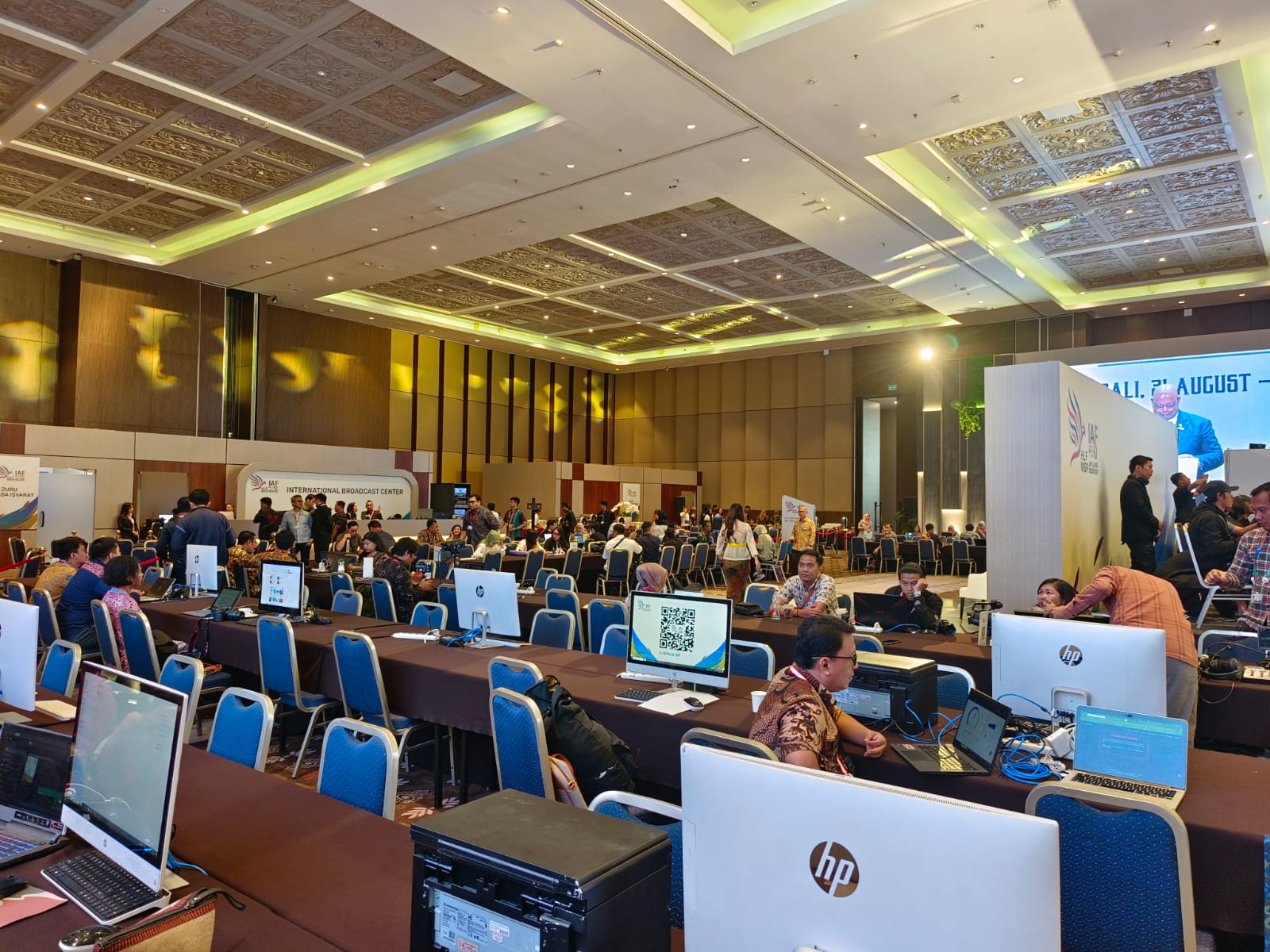 Media Center sebagai Pusat Peliputan KTT Indonesia-Africa Forum ke-2 dan High-Level Meeting