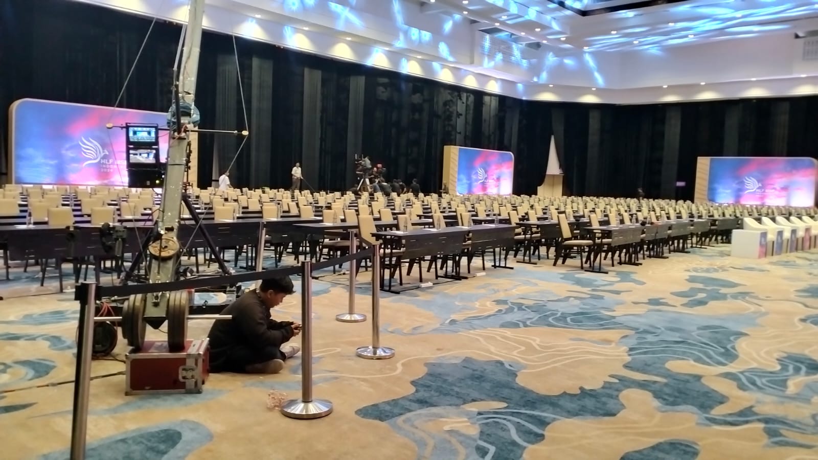 Persiapan HLF MSP 2024 di BICC Nusa Dua Hampir Selesai, Keamanan Ditingkatkan