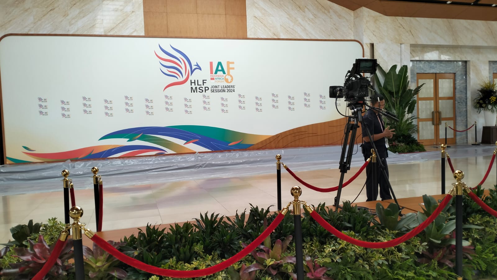 Persiapan Pembukaan KTT HLF-MSP dan IAF 2024 di Bali 95% Selesai
