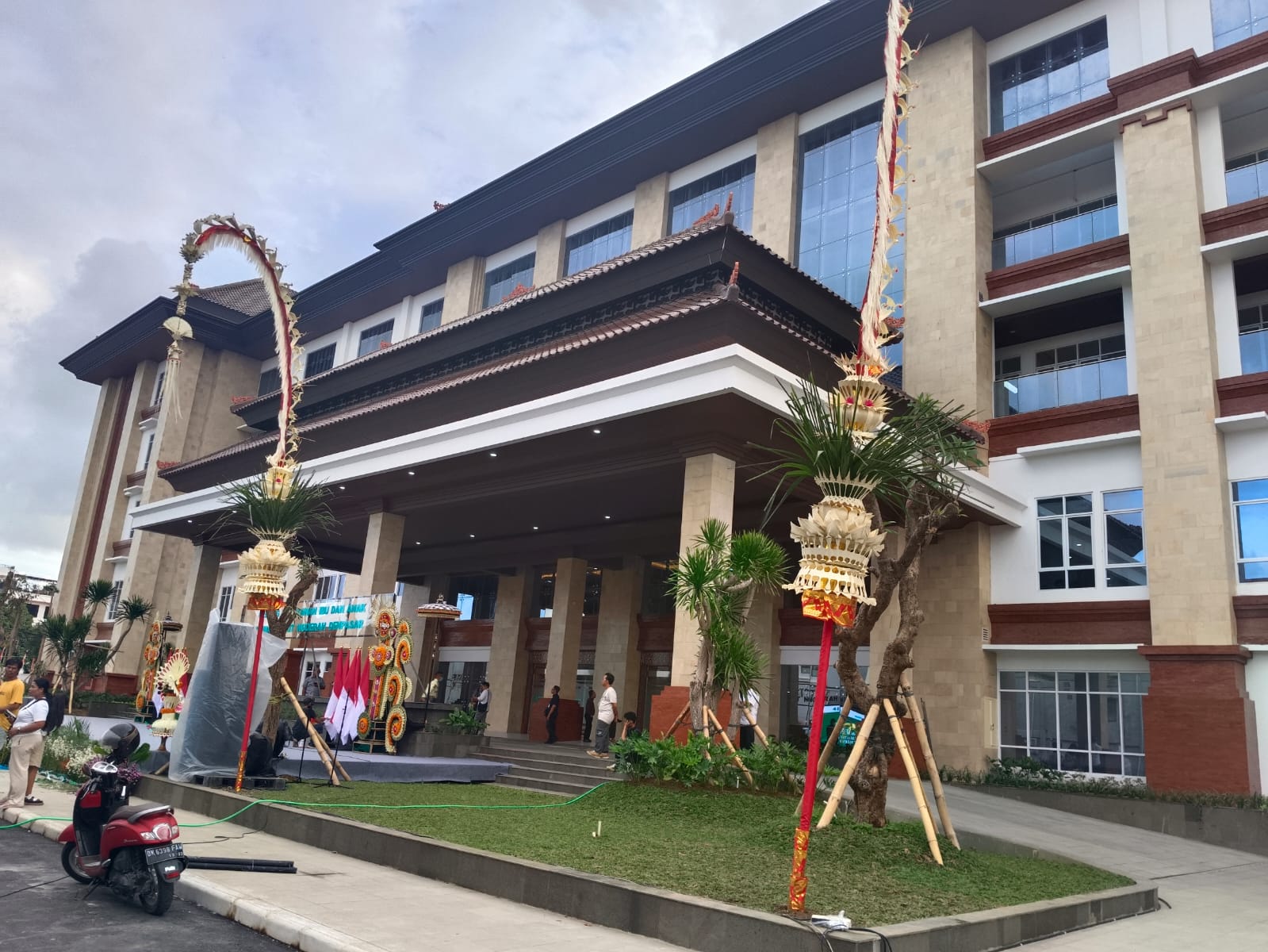 Kunjungan Presiden RI ke RS Ngurah di Denpasar