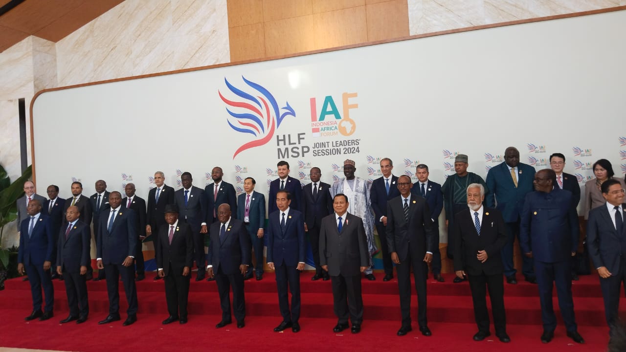 Presiden Jokowi Buka KTT Indonesia-Africa Forum ke-2 dan High-Level Meeting di Bali