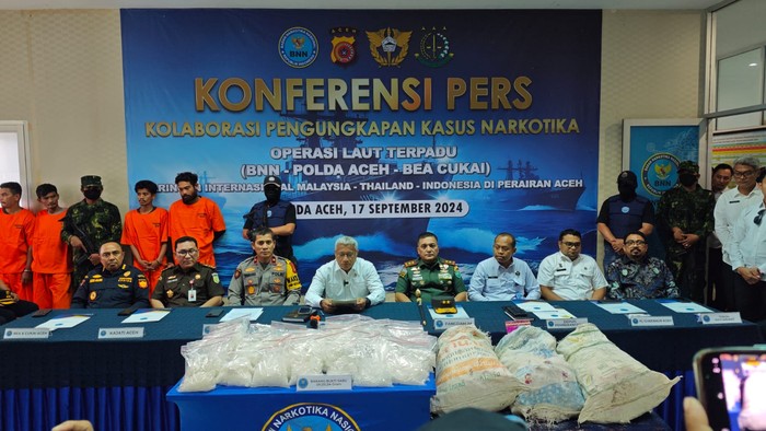 Operasi Dramatis di Perairan Aceh: 29 Kilogram Sabu Jaringan Internasional Gagal Diselundupkan, Enam Tersangka Dibekuk!