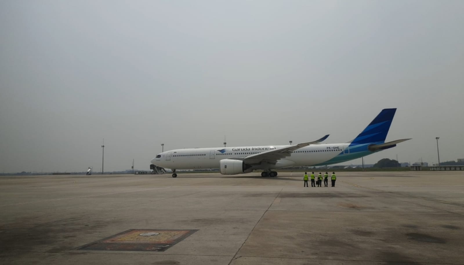 Garuda Indonesia Terbangkan Paus Fransiskus ke Papua Nugini