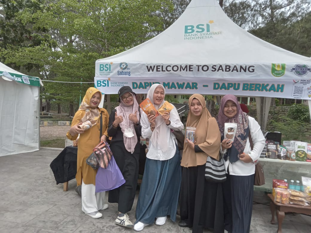 UMKM Sabang Sambut Antusias Bazar PON XXI, Raup Pendapatan Hingga Rp3 Juta per Hari