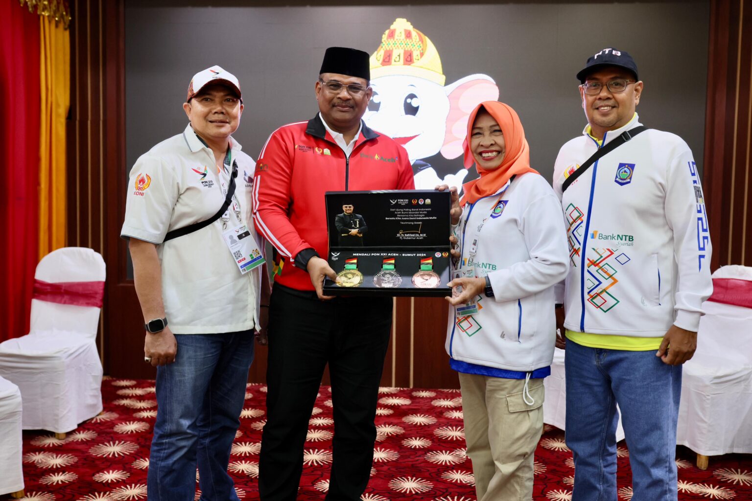 Pj Gubernur Aceh Tegaskan Komitmen Sukseskan PON XXI Aceh-Sumut 2024
