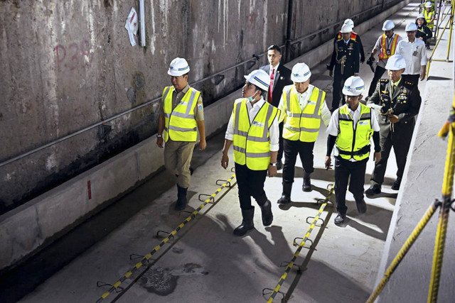 Wapres Gibran Tinjau Proyek MRT Jakarta Fase 2: Progres 82% di Stasiun Monas dan Thamrin