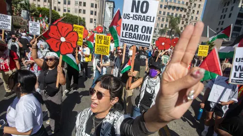 Protes Internasional: Puluhan Ribu Orang Turun ke Jalan Mengutuk Agresi Israel di Gaza