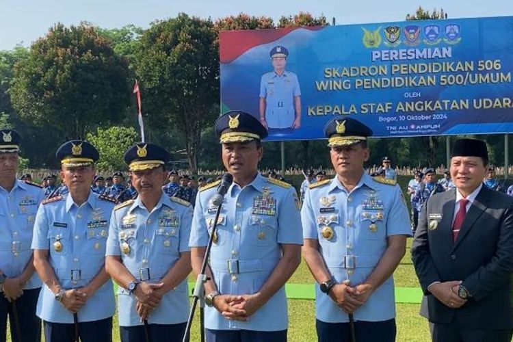 TNI AU Resmikan Skadik Siber Pertama untuk Hadapi Ancaman Digital