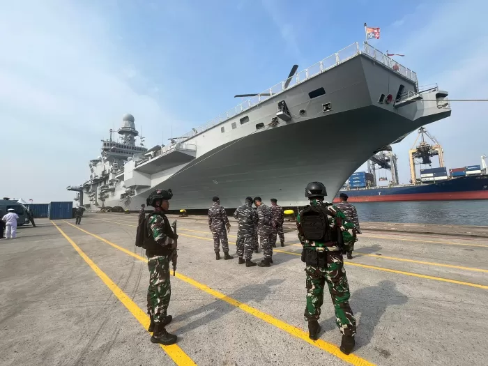 TNI AL Siapkan Kapal Perang RI Mendukung Keamanan Pelantikan Presiden Prabowo Subianto