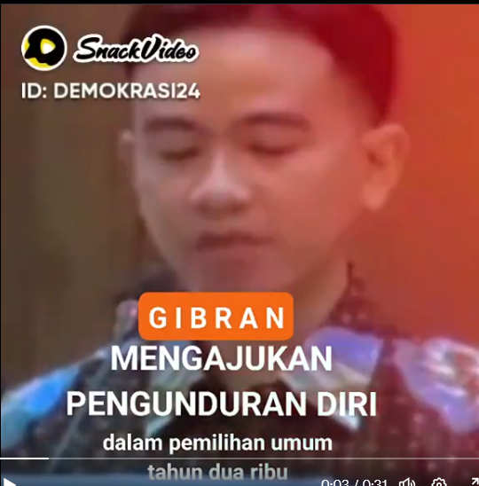 Beredar Hoaks, Gibran Tidak Mengundurkan Diri Sebagai Wakil Presiden Terpilih