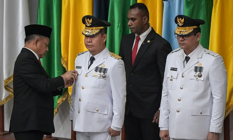 Mendagri Lantik Pj Gubernur DKI Jakarta dan Pj Gubernur Papua Tengah