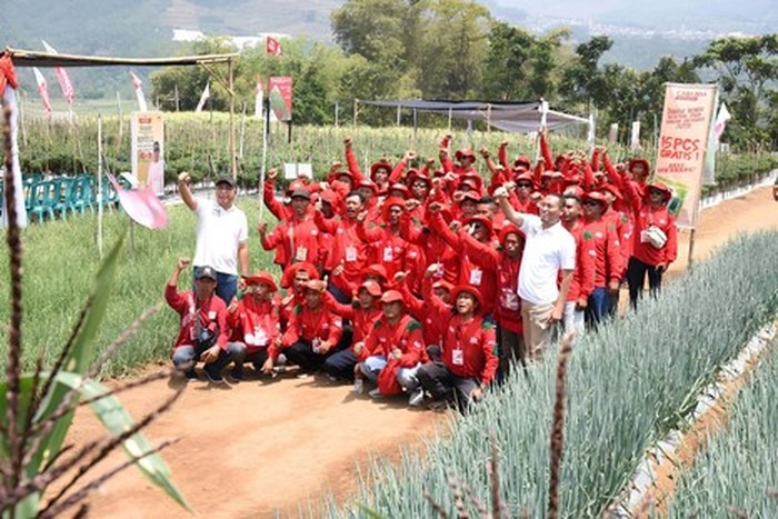 Cap Panah Merah Gelar Festival Panen Makmur di Pujon Kidul, Malang
