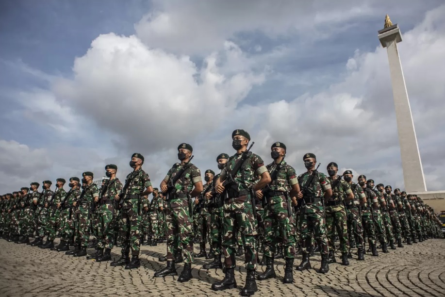 TNI Siaga di Monas: Bukan Antisipasi “Pasukan Berani Mati”, Tetapi Persiapan HUT TNI ke-79
