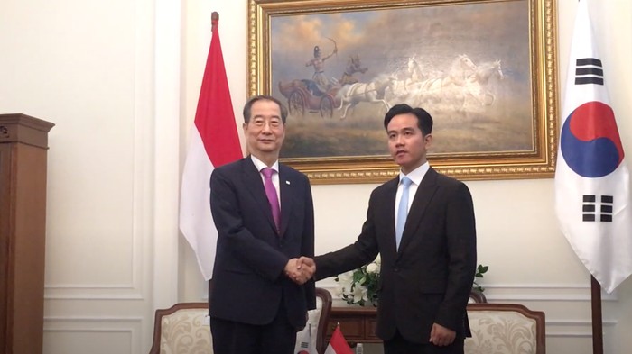 Momen Perdana Gibran Terima Tamu Negara, Bahas IKN dengan PM Korsel