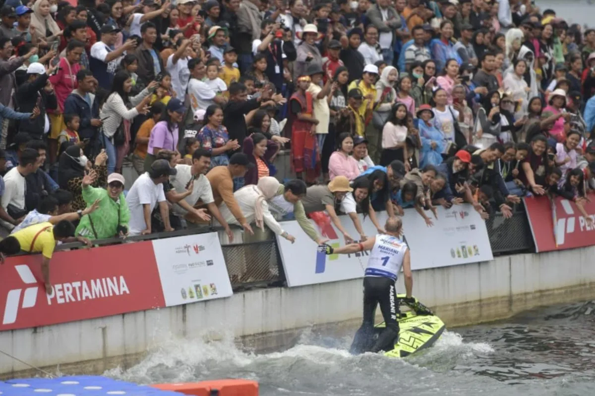 Aquabike Jetski World Championship 2024 di Danau Toba Sukses Digelar, Diminati Atlet Dunia