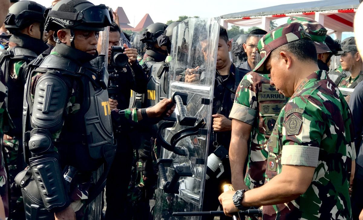 TNI Kerahkan Ribuan Prajurit dan Alutsista untuk Sukseskan Pilkada Serentak 2024