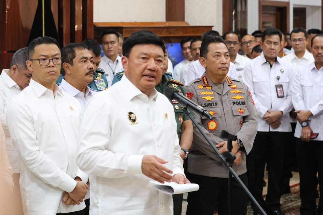 Menko Polkam: Situasi Deli Serdang Kembali Kondusif, Insiden Bentrokan TNI Sudah Ditangani