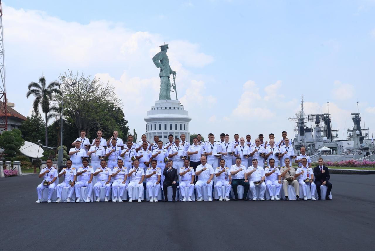 TNI AL dan Russian Navy Gelar Orruda 2024 di Surabaya, Fokus Keamanan Maritim
