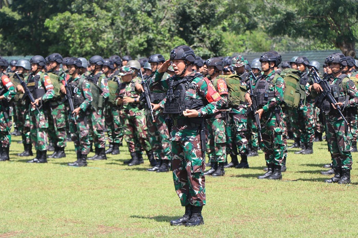 TNI AD Gelar Latihan Antar Kecabangan Batalyon Tim Pertempuran untuk Asah Kemampuan Tempur