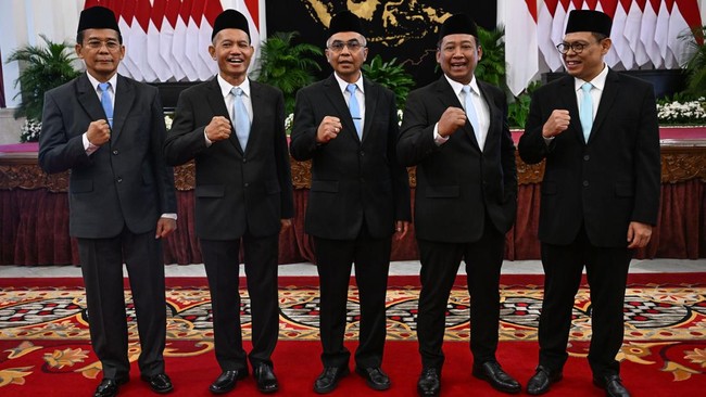 Lima Pimpinan KPK Jalani Proses Induksi Sebelum Serah Terima Jabatan