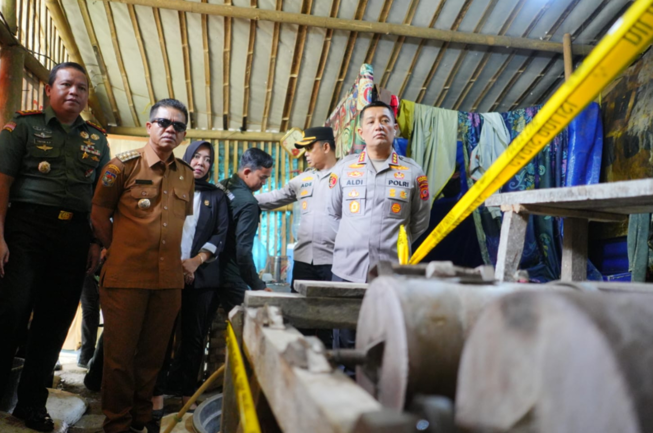 Polresta Bandung Bongkar Tambang Emas Ilegal yang Diduga Rugikan Negara Hampir Rp 1 triliun