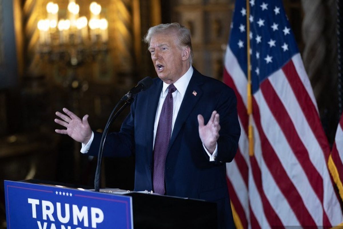Poin Utama Pidato Trump Jelang Pelantikannya