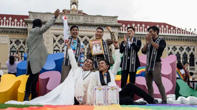 Thailand Sahkan Pernikahan Sesama Jenis, Ribuan Pasangan Menikah di Hari Pertama UU Berlaku
