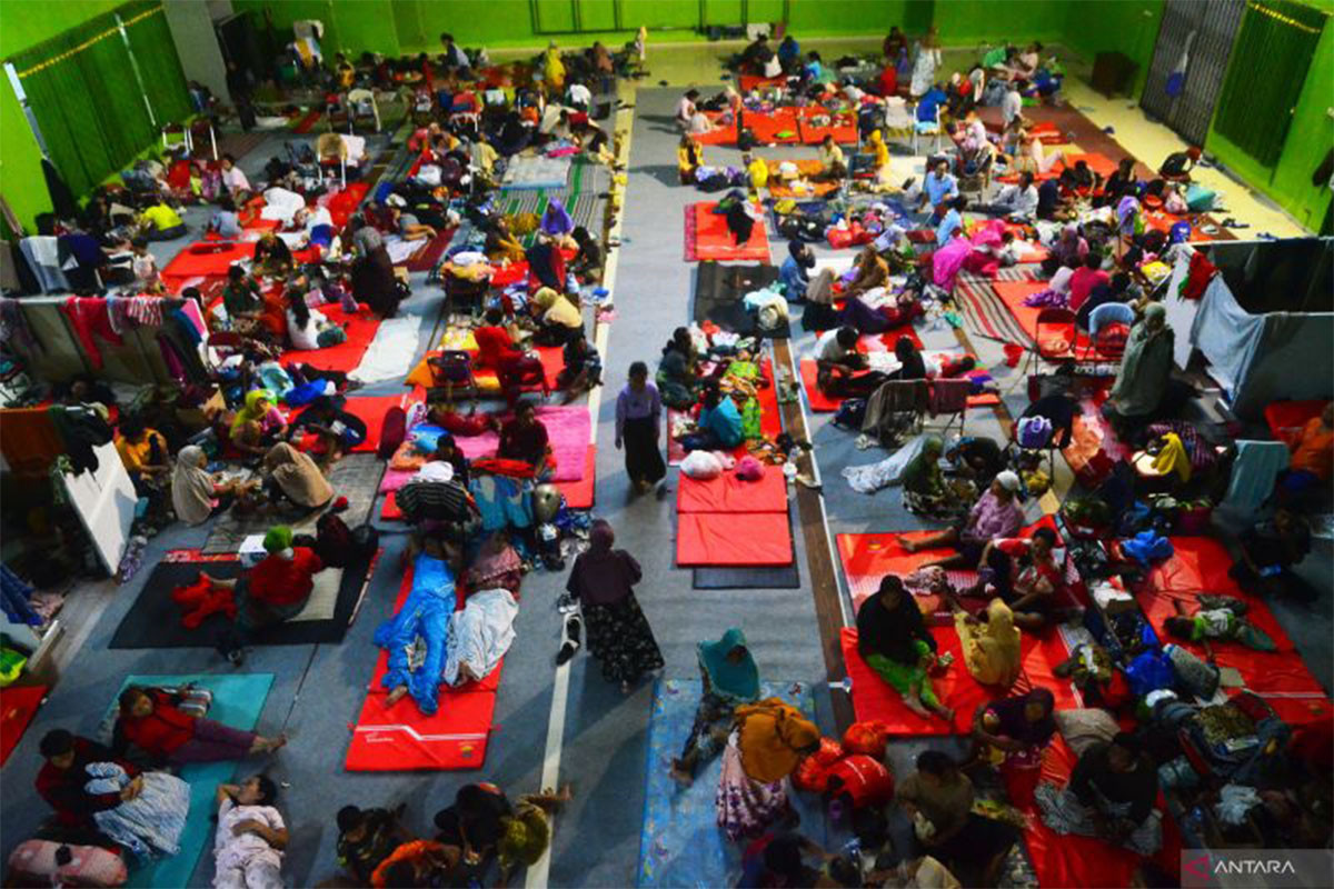Jumlah Pengungsi Akibat Banjir di Jakarta Terus Bertambah
