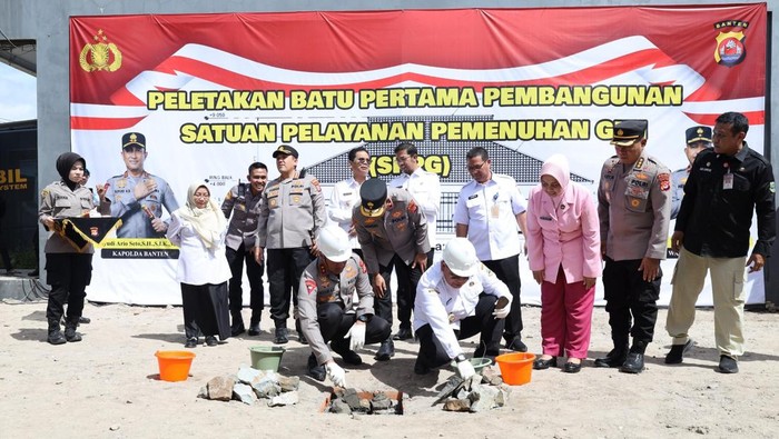 Dukung Program MBG, Polda Banten Bangun Dapur Pelayanan Pemenuhan Gizi