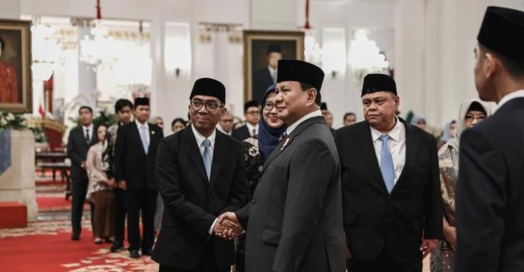 Reshuffle Kabinet Perdana Prabowo: Brian Yuliarto Gantikan Satryo Soemantri, Lima Pejabat Baru Dilantik
