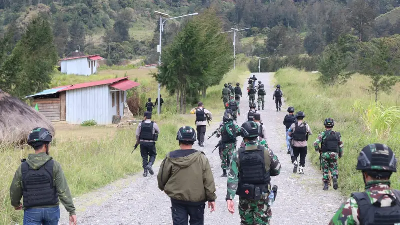 Kasatgas Damai Cartenz 2025: Jangan Terpancing Provokasi KKB, TNI-Polri Terus Kejar Pelaku