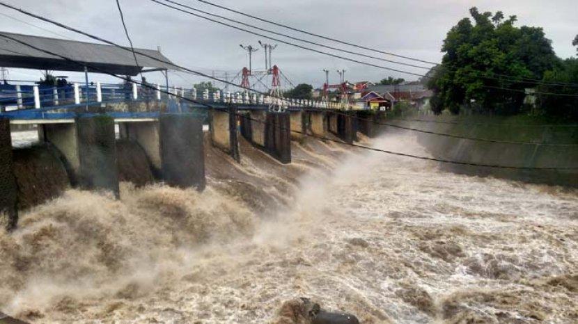 Bendung Katulampa Bogor Siaga 1, Usai Hujan Lebat