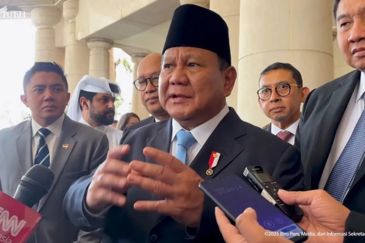 Presiden Prabowo Umumkan Investasi Qatar 2 Miliar Dolar AS untuk Dana Bersama Danantara