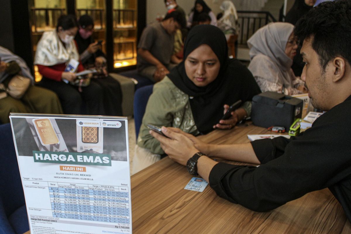 Update Harga Emas 21 April 2025: Antam Masih Tertinggi, Galeri24 Tetap Jadi Pilihan Ekonomis